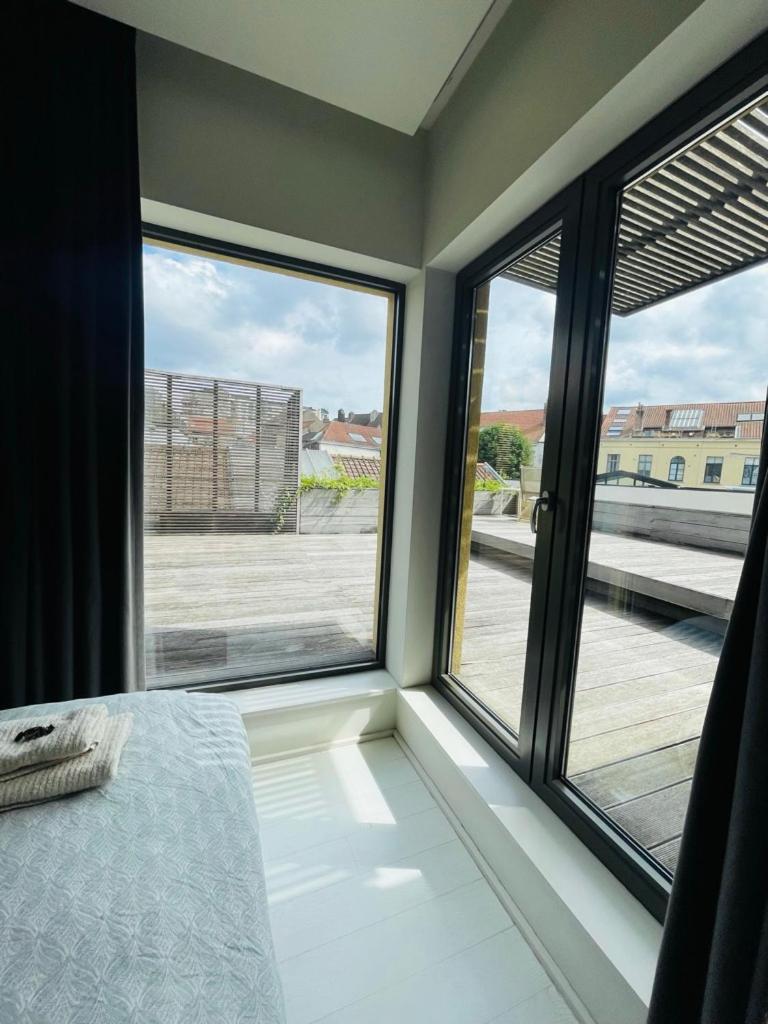 Down Town Penthouse With Private Parking Apartamento Bruxelas Exterior foto