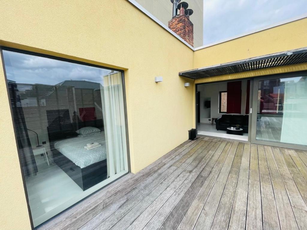 Down Town Penthouse With Private Parking Apartamento Bruxelas Exterior foto