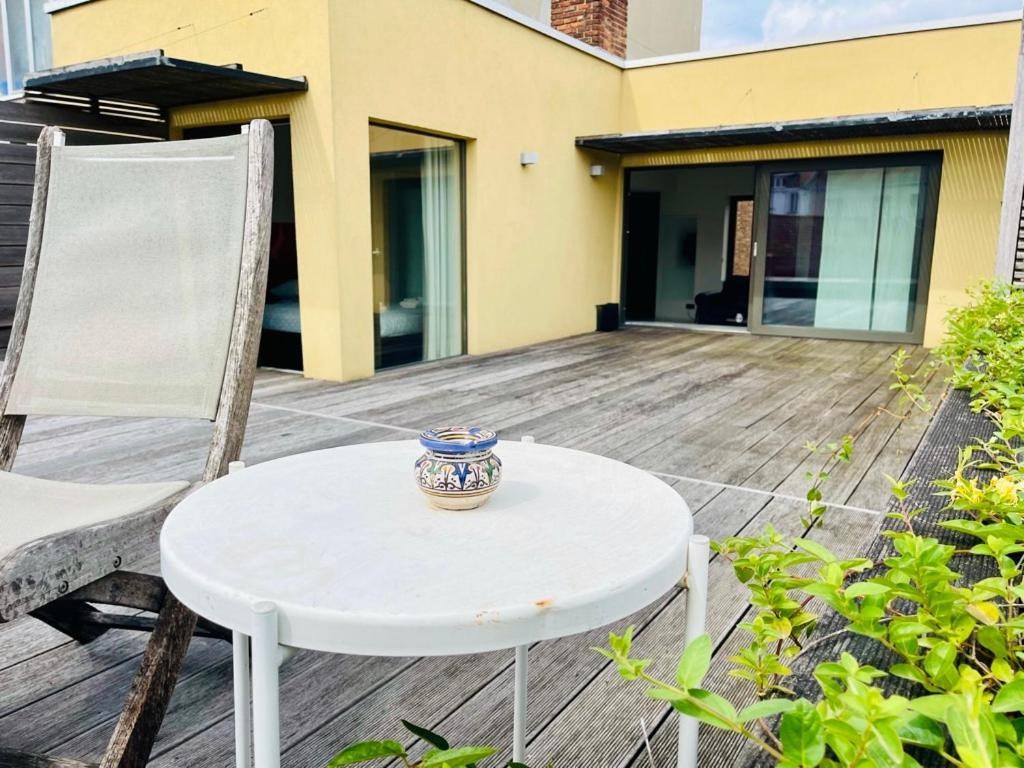 Down Town Penthouse With Private Parking Apartamento Bruxelas Exterior foto